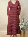 Ajrakh Aline Cotton Kurti 5028