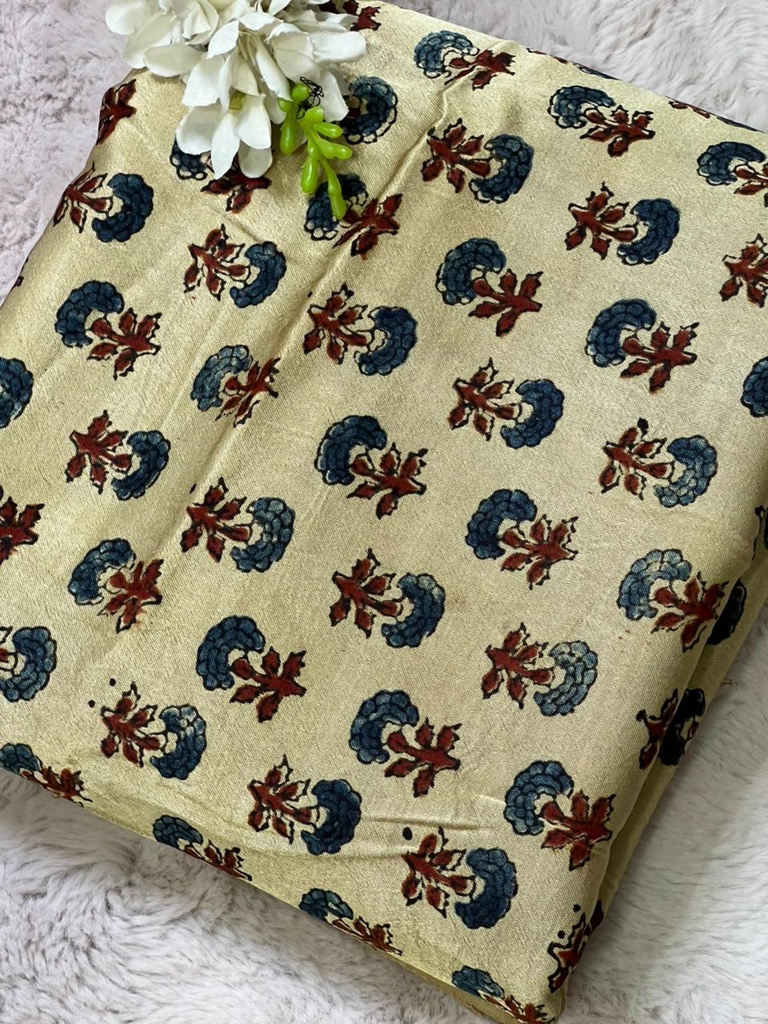 Ajrakh Mashru Fabric 4215