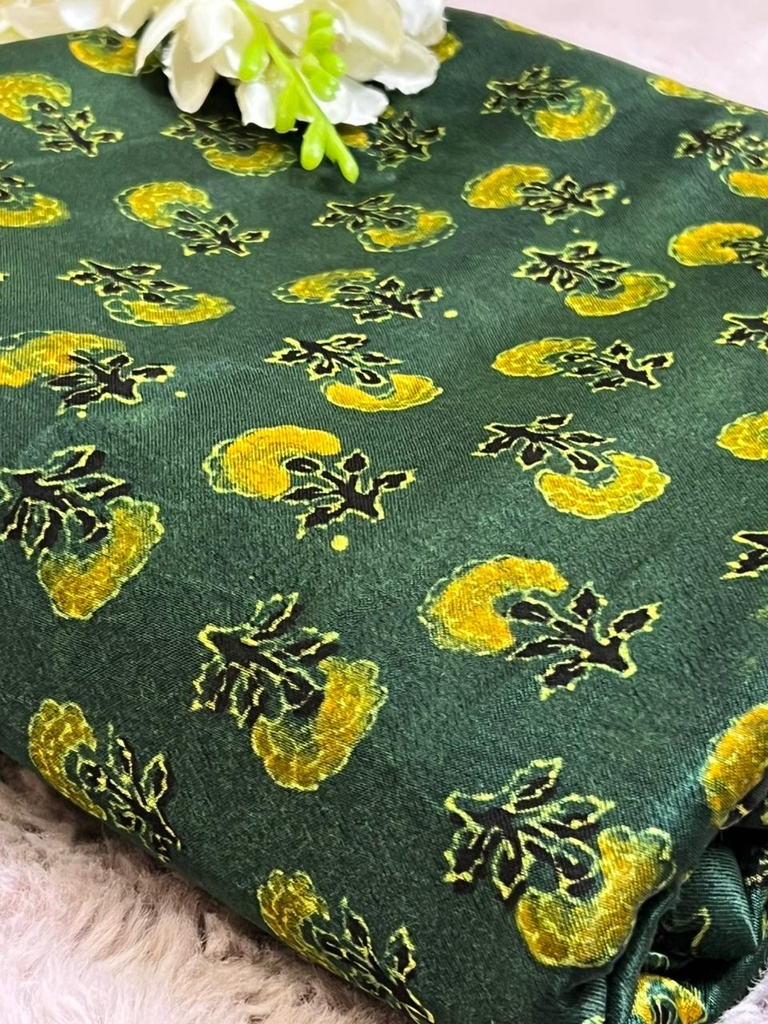 Ajrakh Mashru Fabric 4215