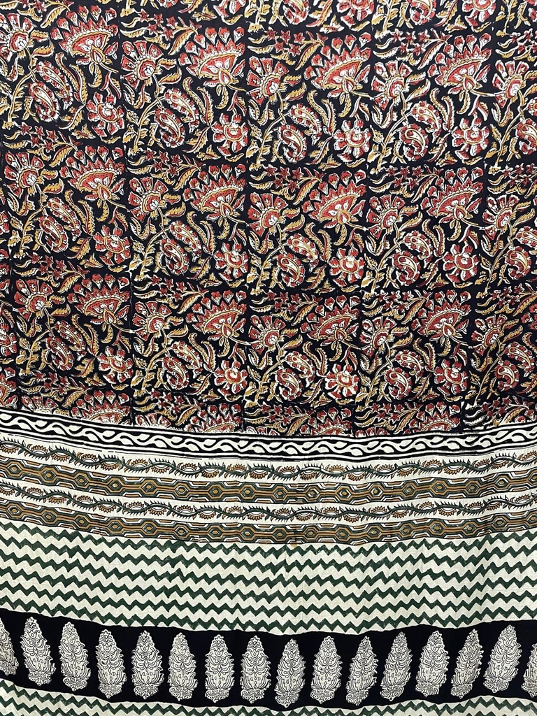 Kalamkari Modal Silk Sarees 5034