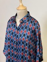 Ajrakh Modal Shirt Kaftans 5015 BLUE