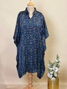 Ajrakh Modal Shirt Kaftans 5015 BLUE 2