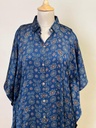 Ajrakh Modal Shirt Kaftans 5015 BLUE 2