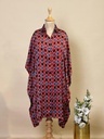 Ajrakh Modal Shirt Kaftans 5015 RED