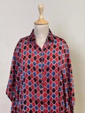 Ajrakh Modal Shirt Kaftans 5015 RED