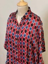 Ajrakh Modal Shirt Kaftans 5015 RED