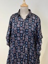 Ajrakh Modal Shirt Kaftans 5015 BLACK