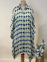 Ajrakh Modal Shirt Kaftans 5015 IVORY