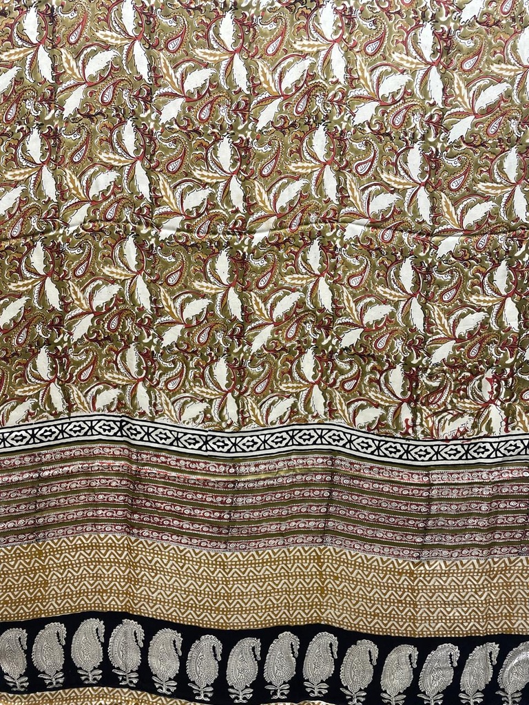 Kalamkari Modal Silk Saree 5034