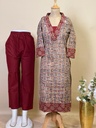 Kalamkari Cotton Coord Sets 5028 K1
