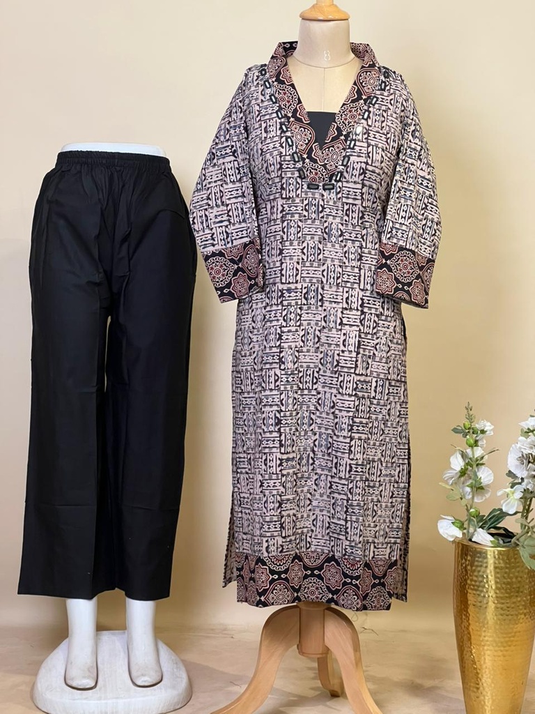 Kalamkari Cotton Coord Sets 5028 K4