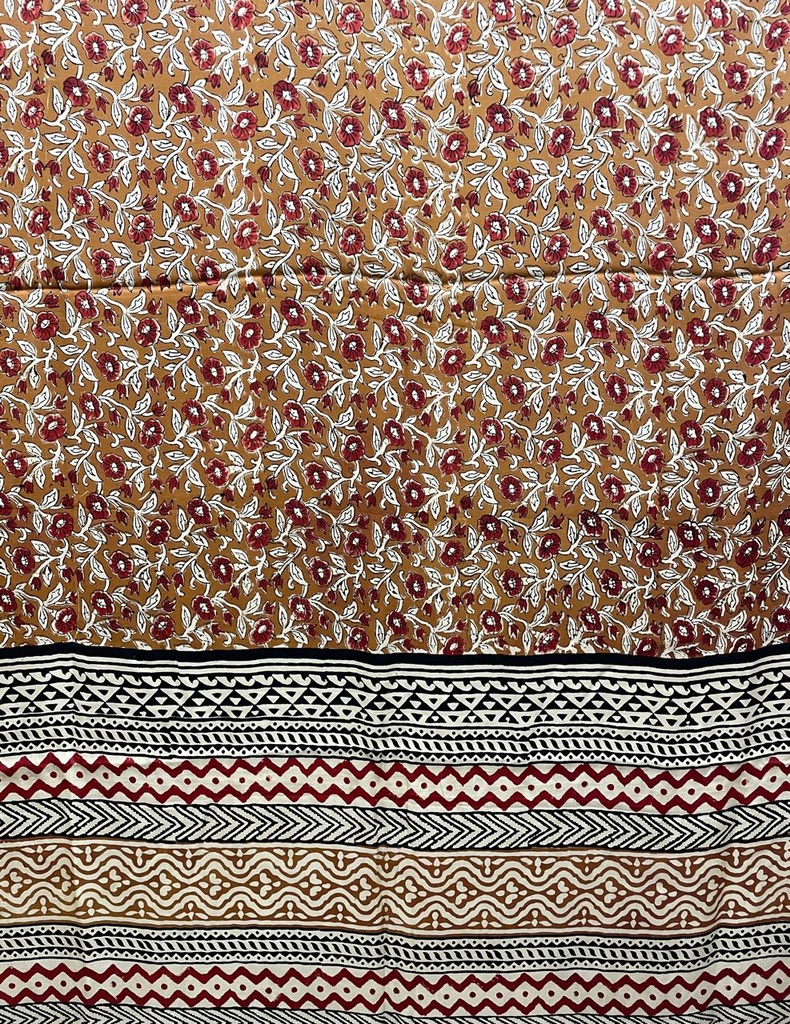  Kalamkari Modal Silk Saree 5034