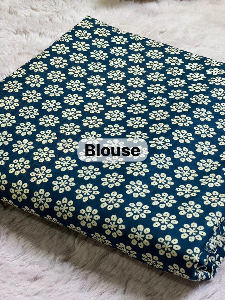 Zari border Cotton Sarees 5013