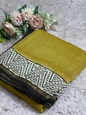 Chanderi Silk Cotton Sarees 5014 GREEN 1