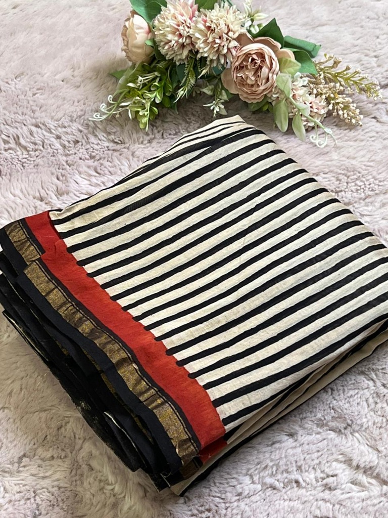Chanderi Silk Cotton Sarees 5014
