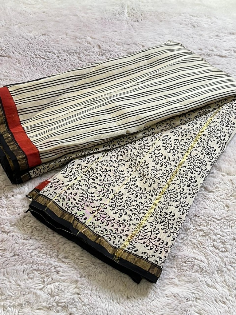 Chanderi Silk Cotton Sarees 5014