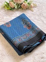 Ajrakh Chinon Sarees 5033 BLUE