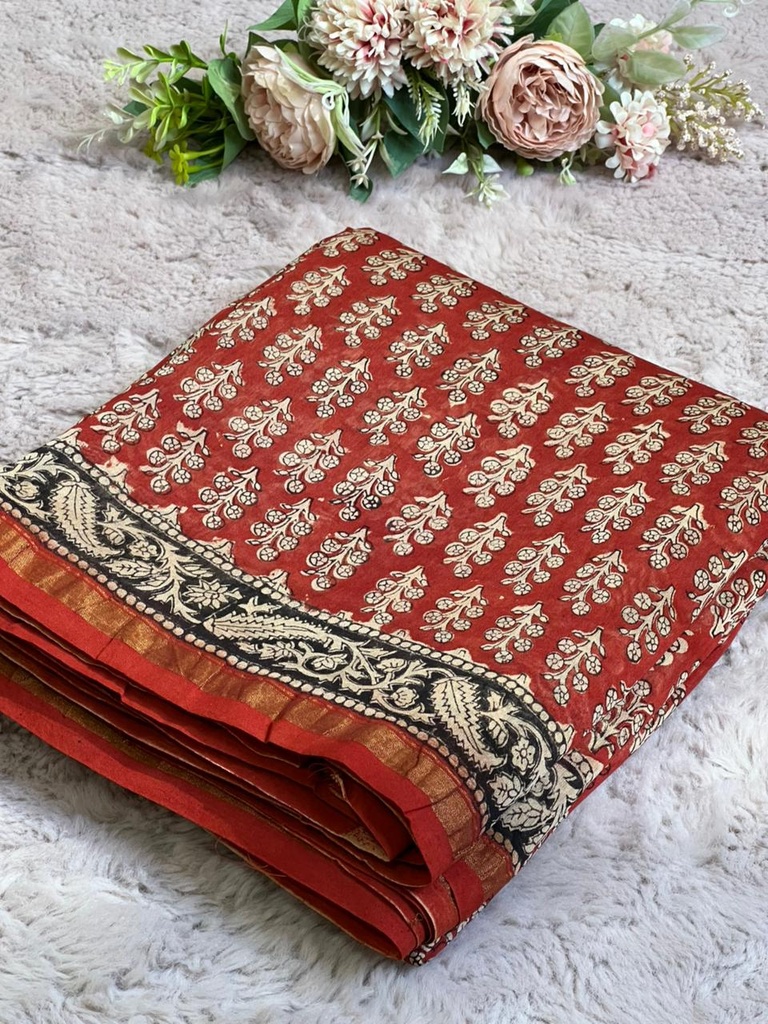 Chanderi Silk Cotton Sarees 5014