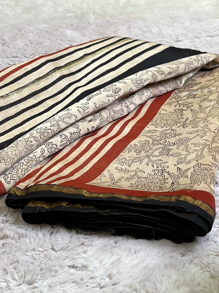 Chanderi Silk Cotton Sarees 5014