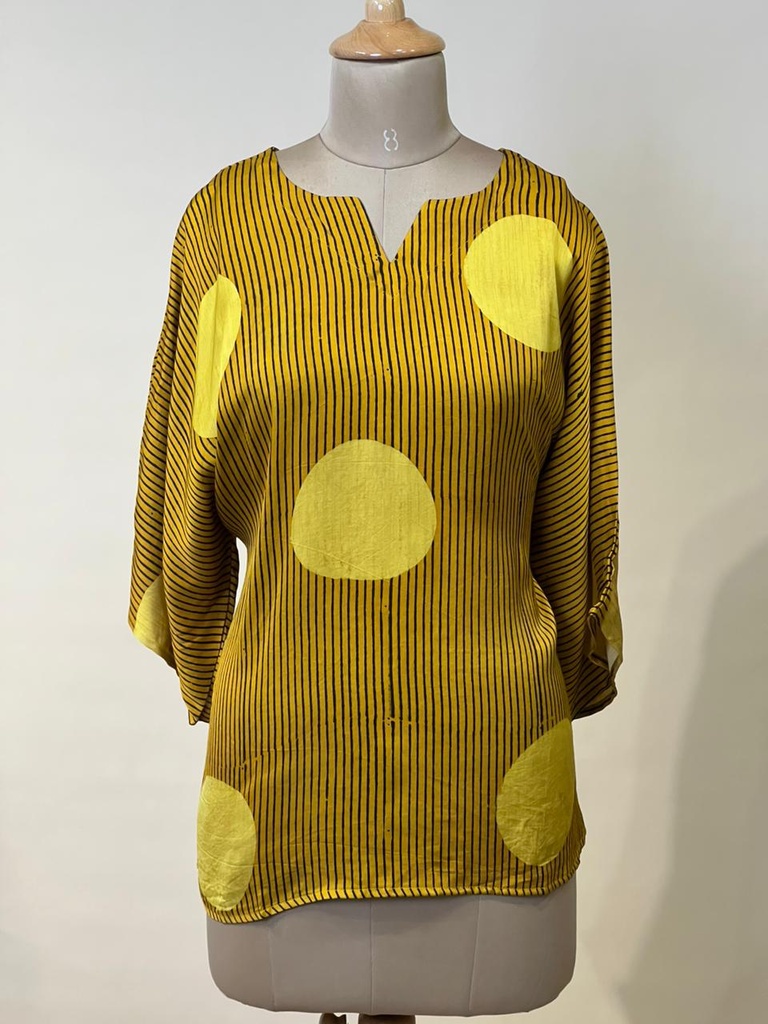 Ajrakh Modal Oversize Kurti 5015