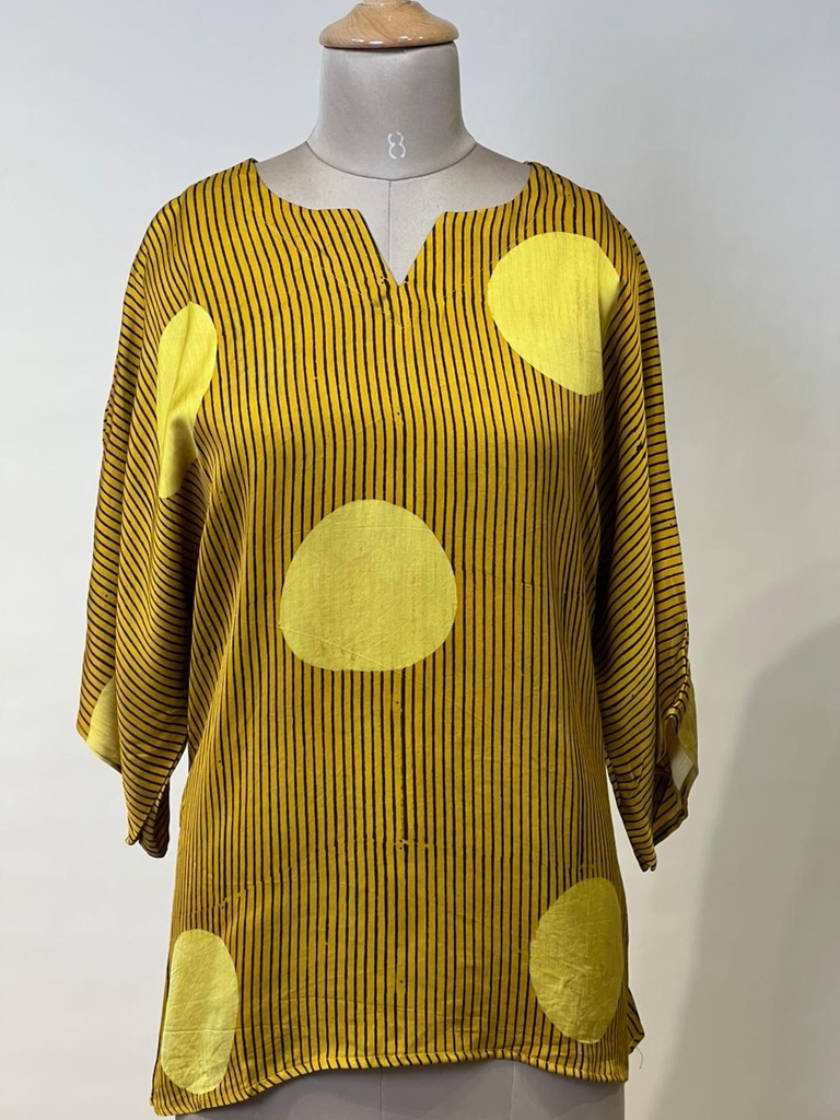 Ajrakh Modal Oversize Kurti 5015