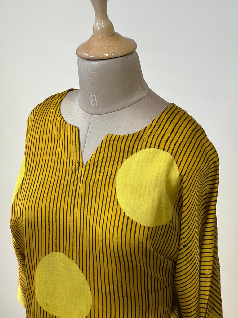 Ajrakh Modal Oversize Kurti 5015