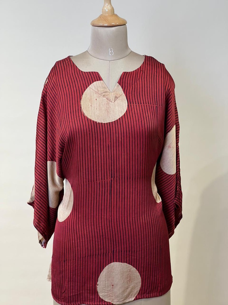 Ajrakh Modal Oversize Kurti 5015