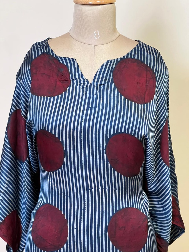Ajrakh Modal Oversize Kurti 5015