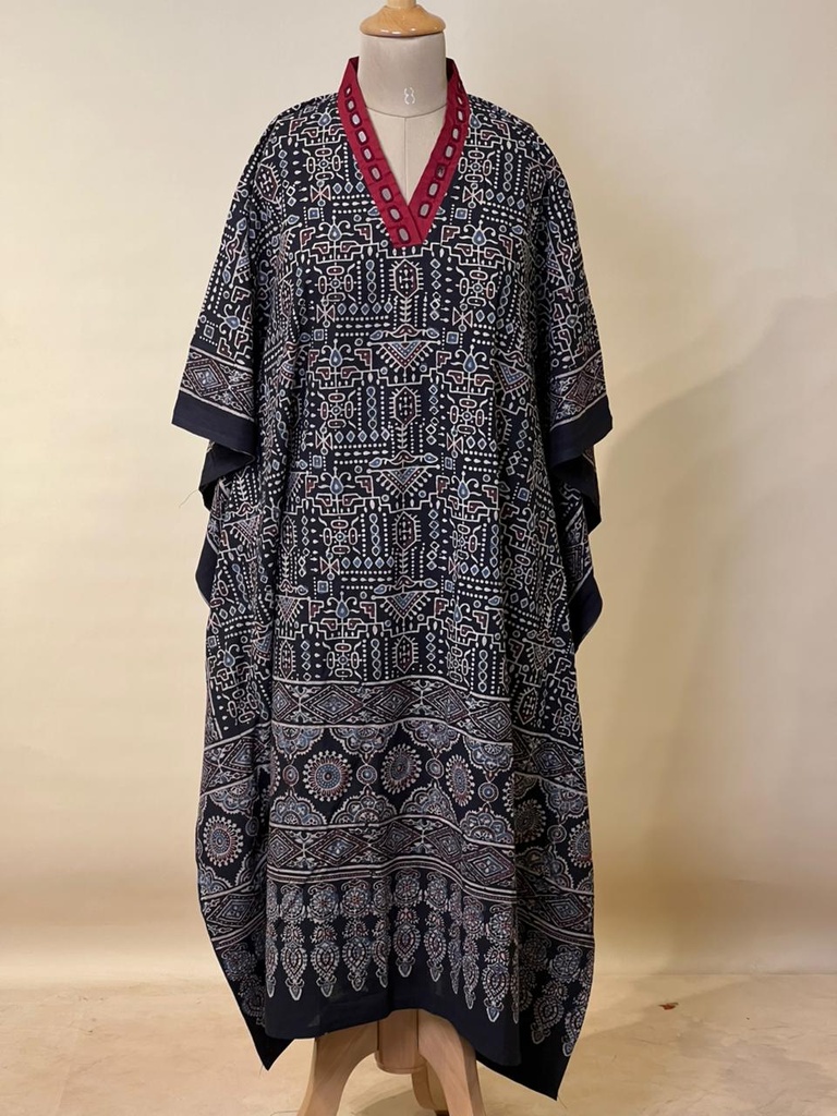 Ajrakh Cotton Kaftans 4802