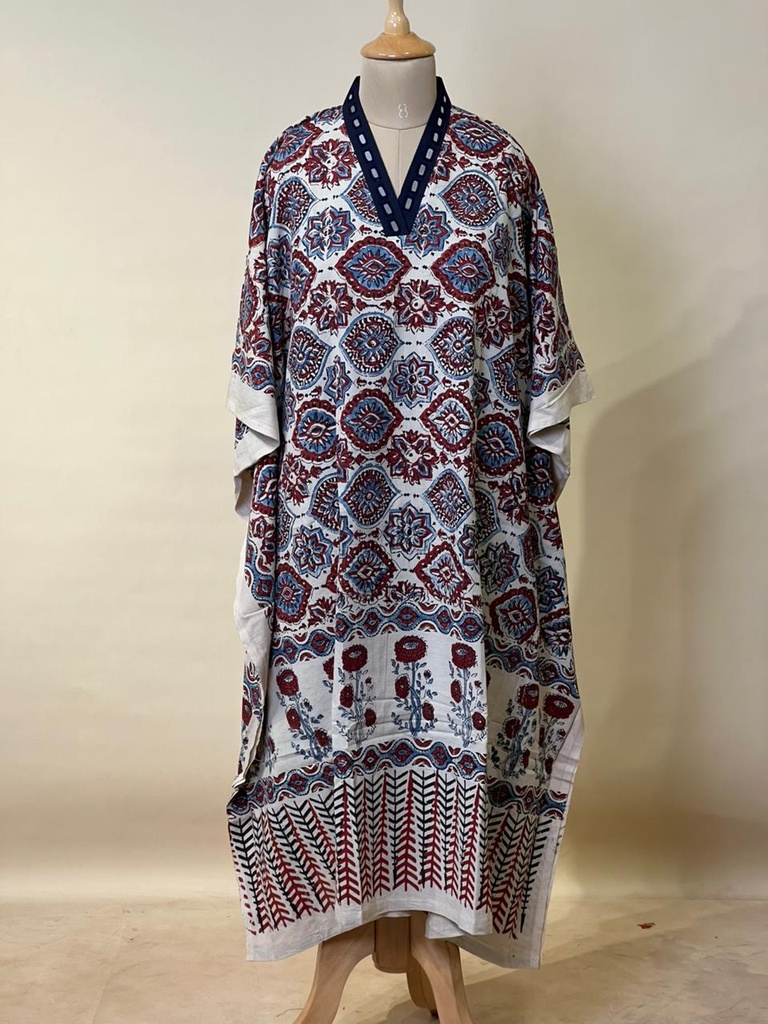 Ajrakh Cotton Kaftans 4802