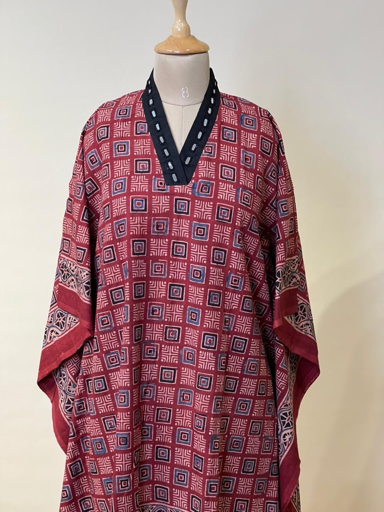 Ajrakh Cotton Kaftans 4802