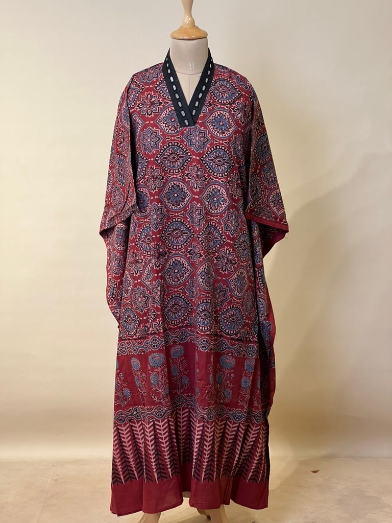 Ajrakh Cotton Kaftans 4802