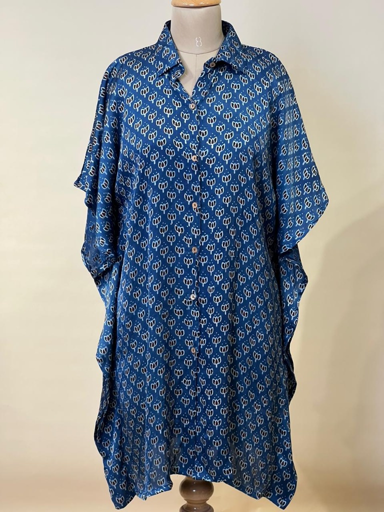 Ajrakh Modal Shirt Kaftans 5015