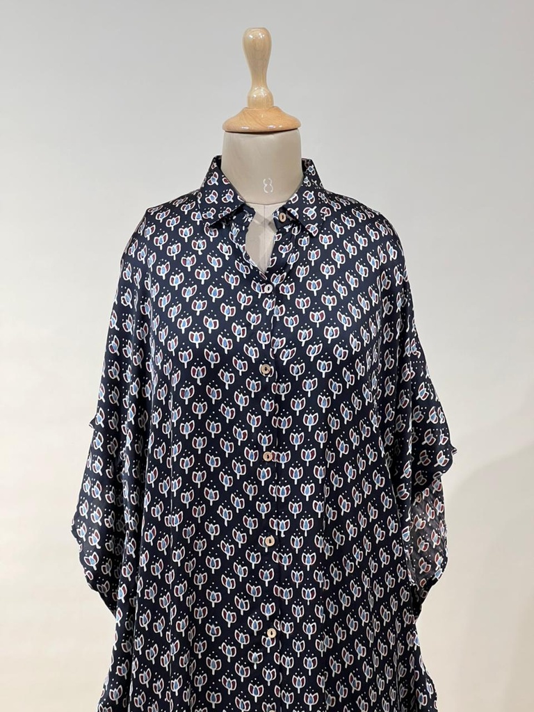 Ajrakh Modal Shirt Kaftans 5015