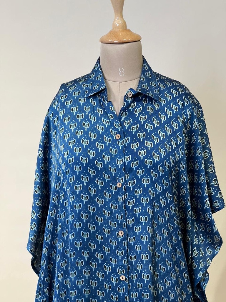 Ajrakh Modal Shirt Kaftans 5015