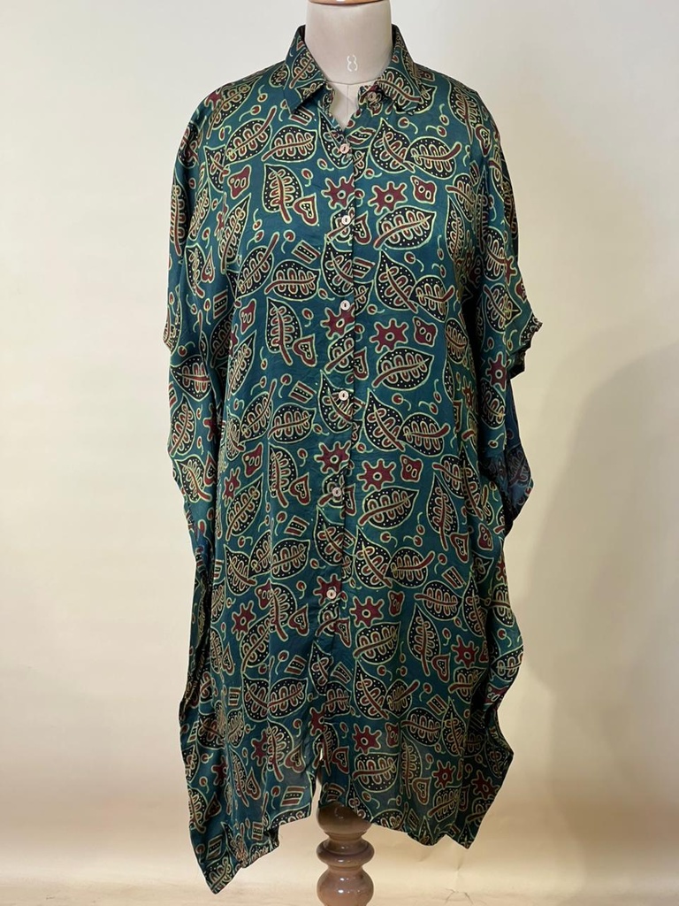 Ajrakh Modal Shirt Kaftans 5015