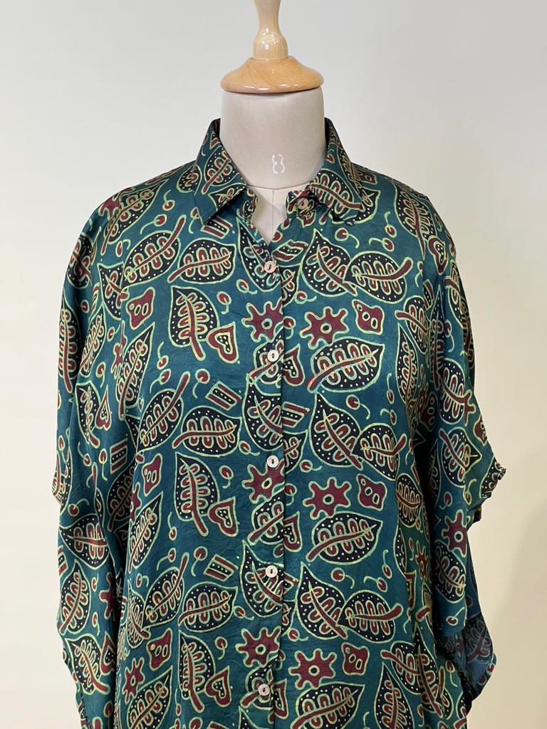 Ajrakh Modal Shirt Kaftans 5015