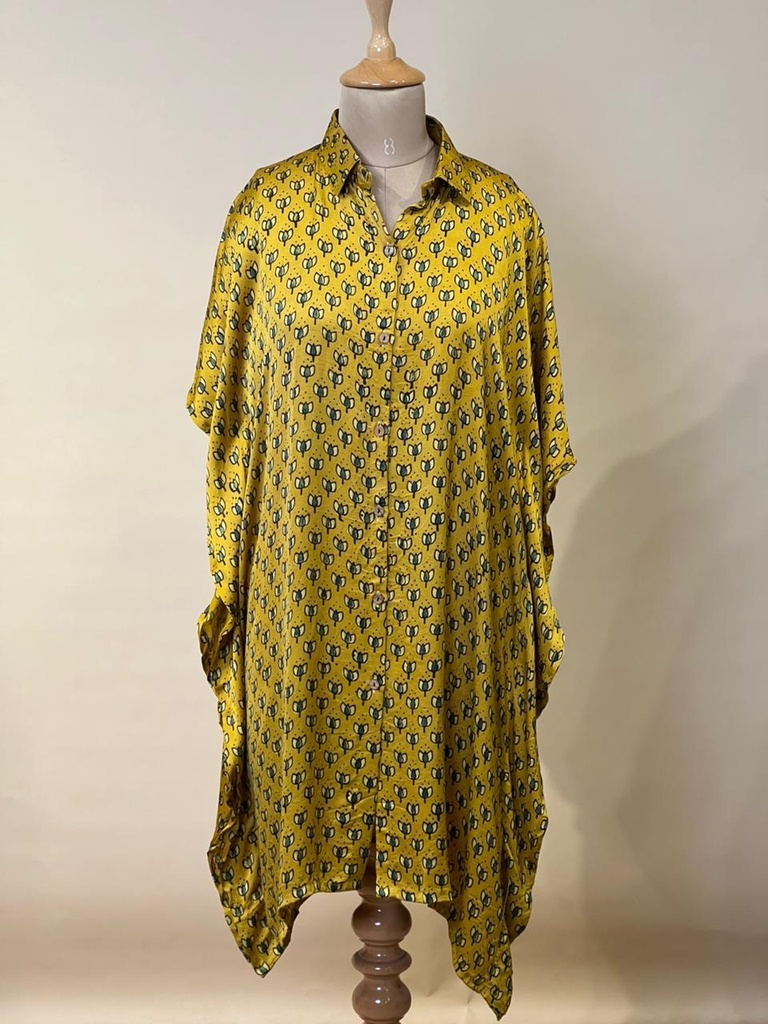 Ajrakh Modal Shirt Kaftans 5015