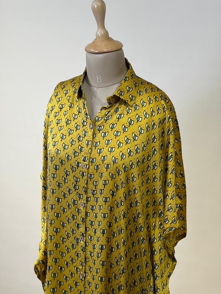Ajrakh Modal Shirt Kaftans 5015