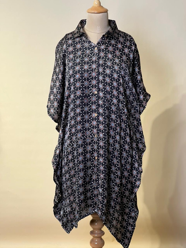 Ajrakh Modal Shirt Kaftans 5015