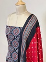 Bandhani Ajrakh Modal Silk Suits 5012 red