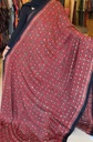 Ajrakh Silk Mirror Sarees 5036 RED Z3