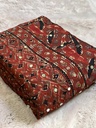 Ajrakh Silk Mirror Sarees 5036 RED Z1