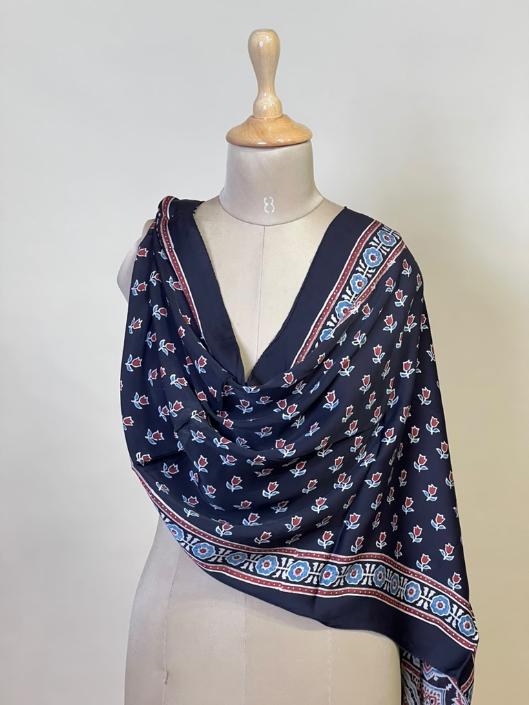 Ajrakh Modal Stoles 5071