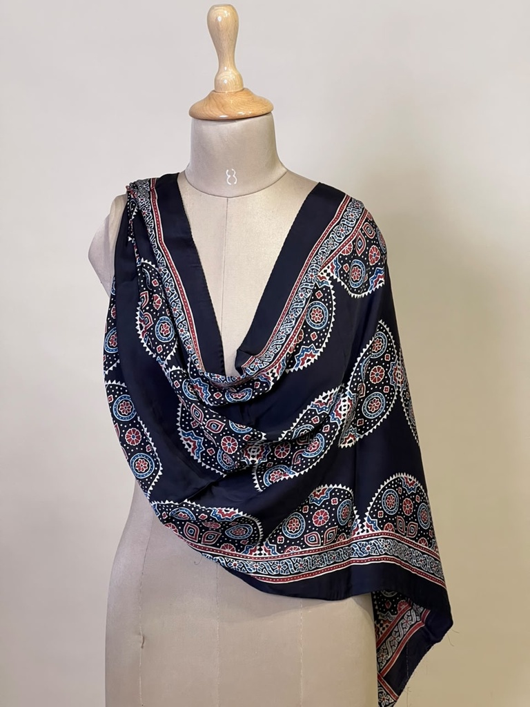 Ajrakh Modal Stoles 5071