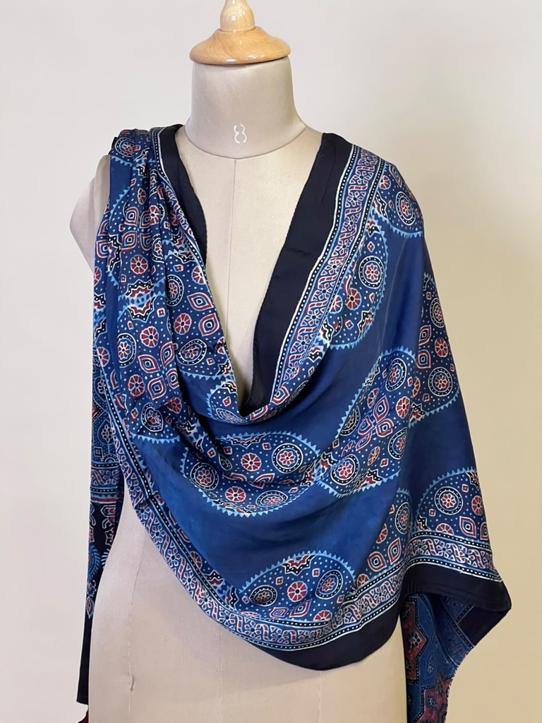 Ajrakh Modal Stoles 5071
