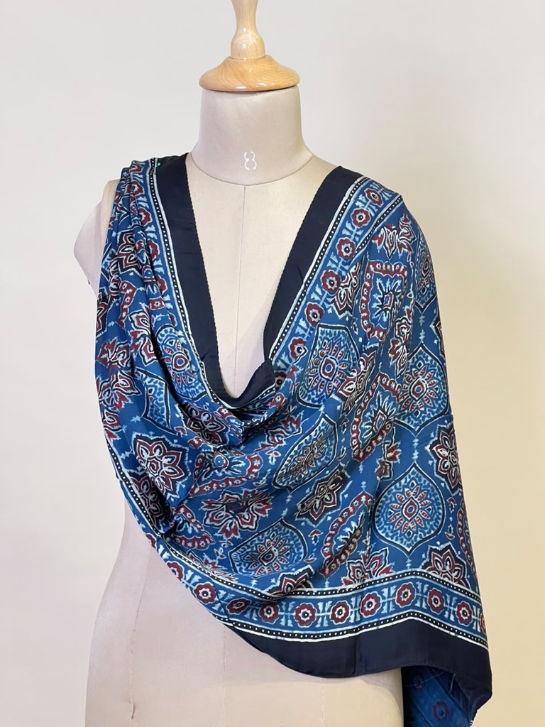 Ajrakh Modal Stoles 5071