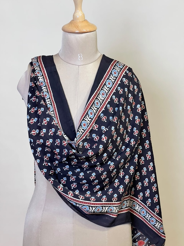 Ajrakh Modal Stoles 5071