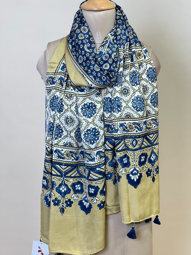 Ajrakh Modal Stoles 5071
