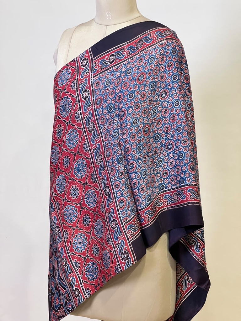 Ajrakh Modal Stoles 5071